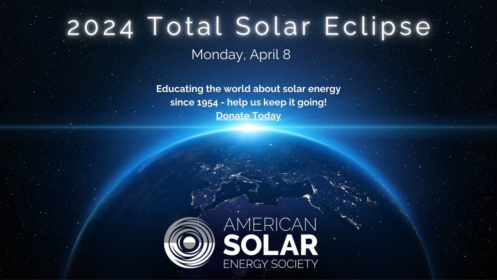 2024 Solar Eclipse Fundraiser