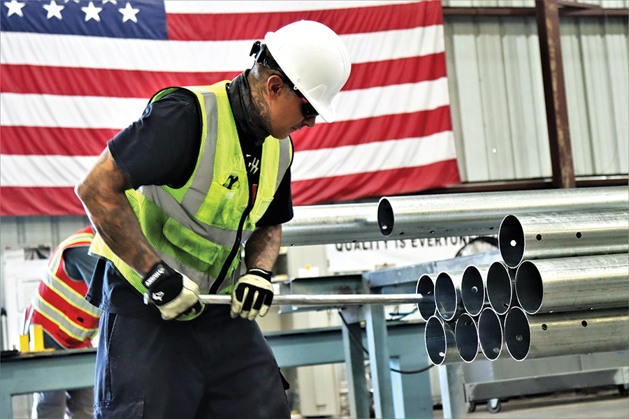 UMX line worker at Unimacts, Las Vegas, NV.
