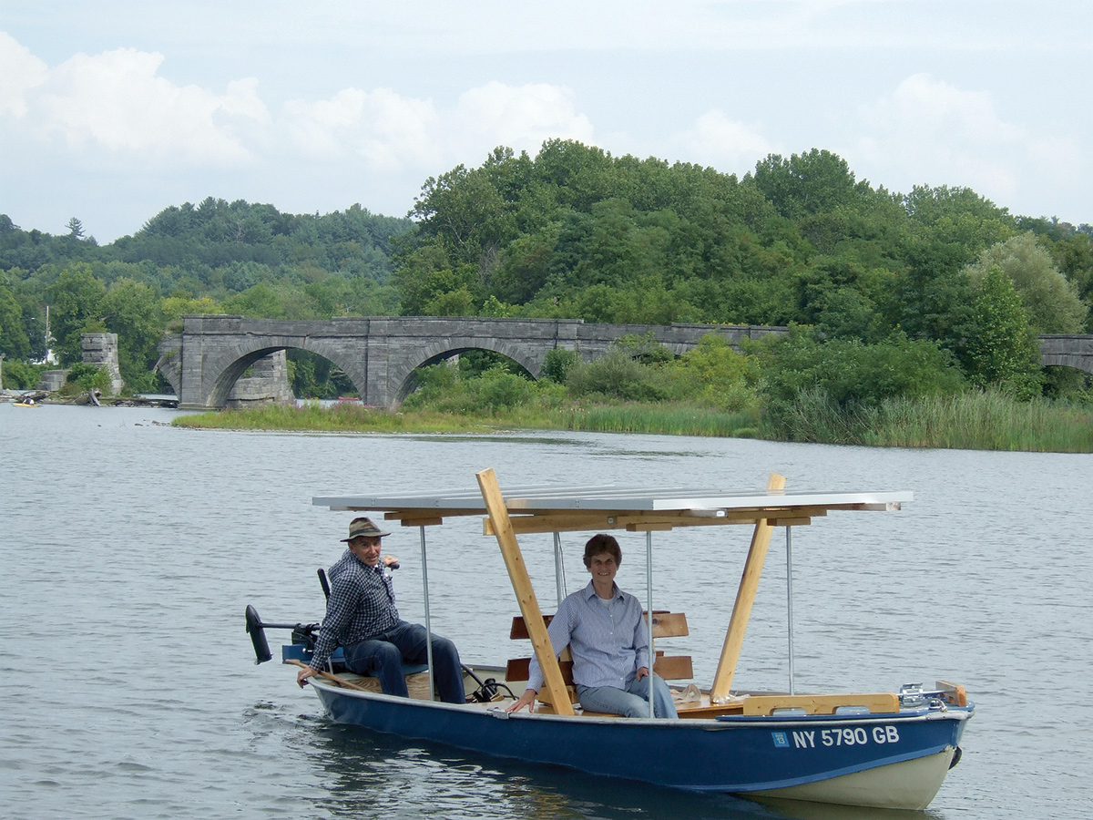 Experimental Model on Mohawk River.
