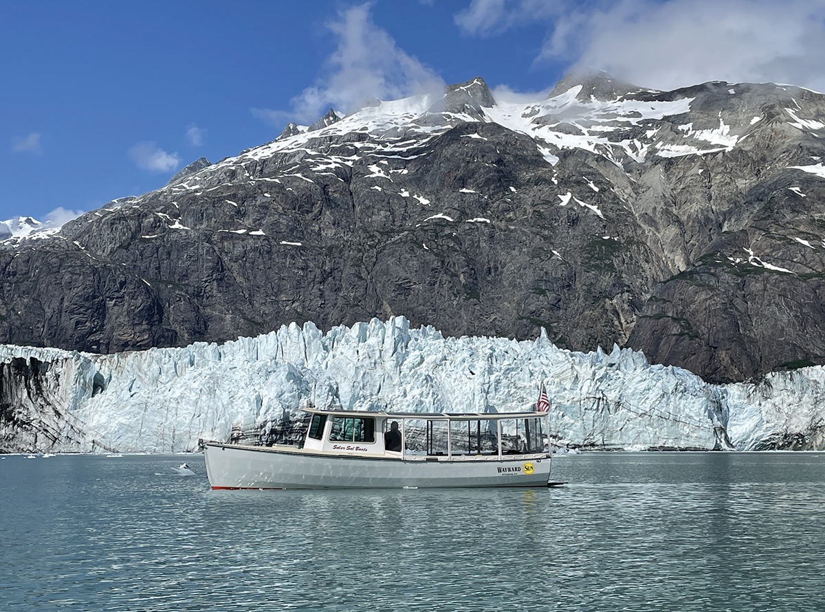 Wayward Sun in Glacier Bay.